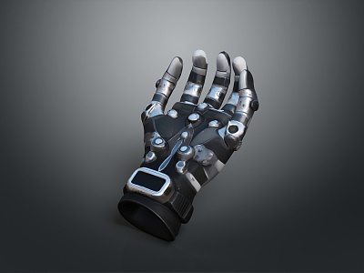 Science Fiction Gloves High-tech Gloves Mechanical Gloves Manipulator Machine Hand Machine Gloves Mecha Gloves 3d model