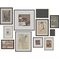 Multiple Art Frames In Different Styles And Sizes For Wall Gallery Decor