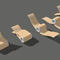Modern Wicker Outdoor Chairs With Adjustable Positions And Rolling Wheels