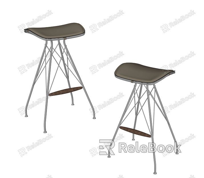 Modern Bar Stool Bar Chair model