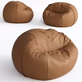 Modern Lazy Sofa Single Sofa 3d model