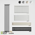 Modern Radiators With Various Designs And Colors For Home Heating