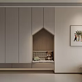 Minimalist Tatami Bedroom Interior Design With Wooden Platform And Soft Cushions