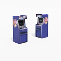 Game machine 3d model