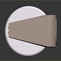 Modern Rose Gold Vertical Electronic Speaker With Metal Stand And Stable Base