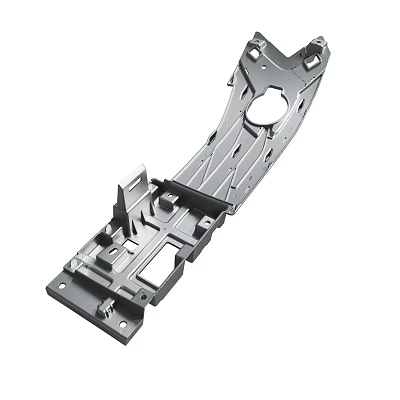 Metal Mechanical Component With Precision Machined Holes And Structural Design 3d model