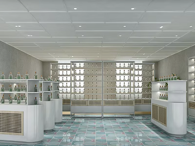 Modern Store 3d model