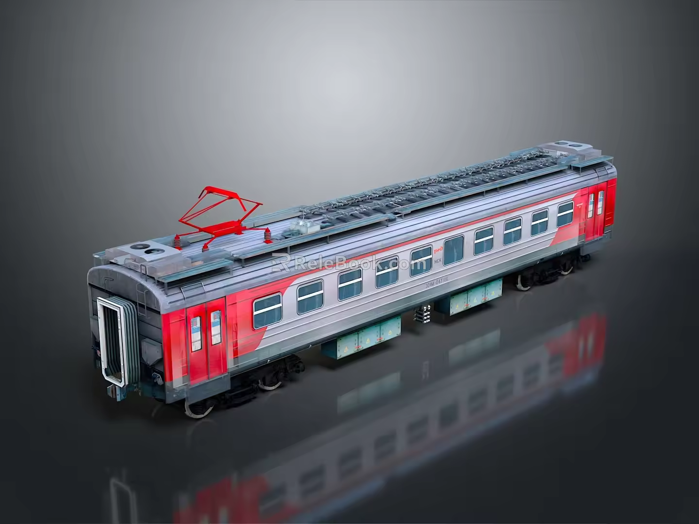 moving rail car subway car train car train car train light rail subway high-speed rail 3d model