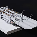 Modern Torpedo Launcher 3d model