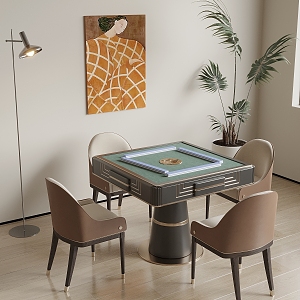 Mahjong Table 3d model