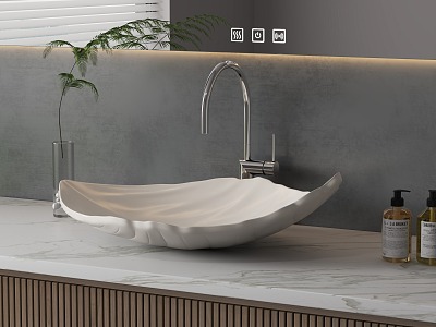 Wash basin modern wash basin creative wash basin wash basin table basin 3d model