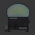Vector Optics Ventus Black Sight With Green Lens And Adjustable Knobs