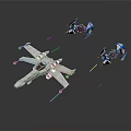 Smart Machines Including Drone And Robot Models With Modern Design Features