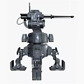 Smart Machine With Advanced Robotic Structure And Multiple Mechanical Limbs 3d model