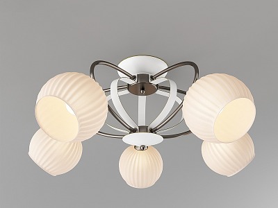 Chandelier ARTE Lamp A6342PL5WG 3d model