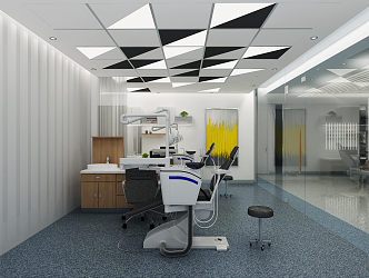 Modern Clinic Dental Clinic 3d model