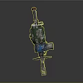 Science Fiction Firearms Next Generation Firearms Science Fiction Game Gun Game Firearms Game Gun Concept Gun Laser Gun 3d model