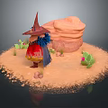 Modern Game Character Game Character 3d model