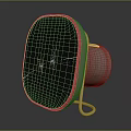 modern sound sci-fi sound 3d model