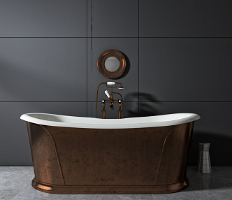 Industrial LOFT Bathtub 3d model