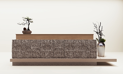 Reception Desk 3d model