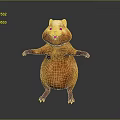 Dutch Pig Cartoon Characters Cartoon Animals Cartoon Small Animals Game Characters Virtual Characters Anime Characters 3d model