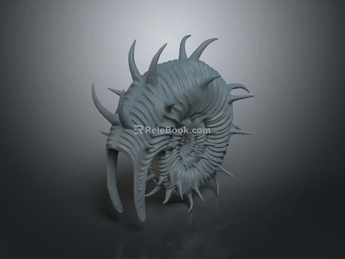 Chi chrysanthemum stone ancient fossil stone chrysanthemum fossil items 3d model