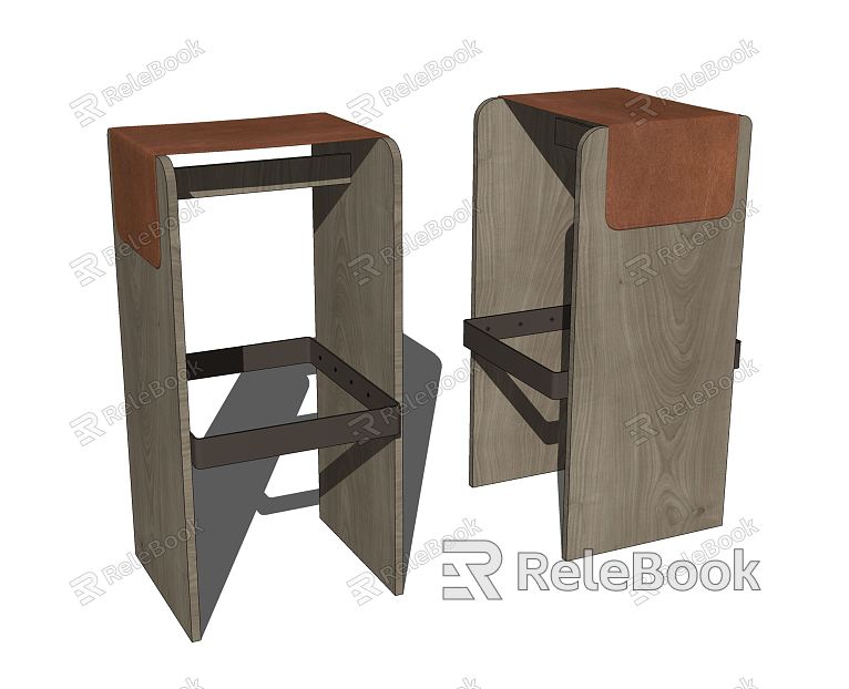 Modern Bar Stool Bar Chair model