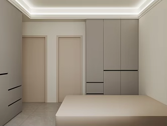 Modern wardrobe 3d model