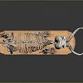 Modern skeleton animal skeleton elephant fossil 3d model