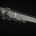 Halberd Light Destroyer 3d model