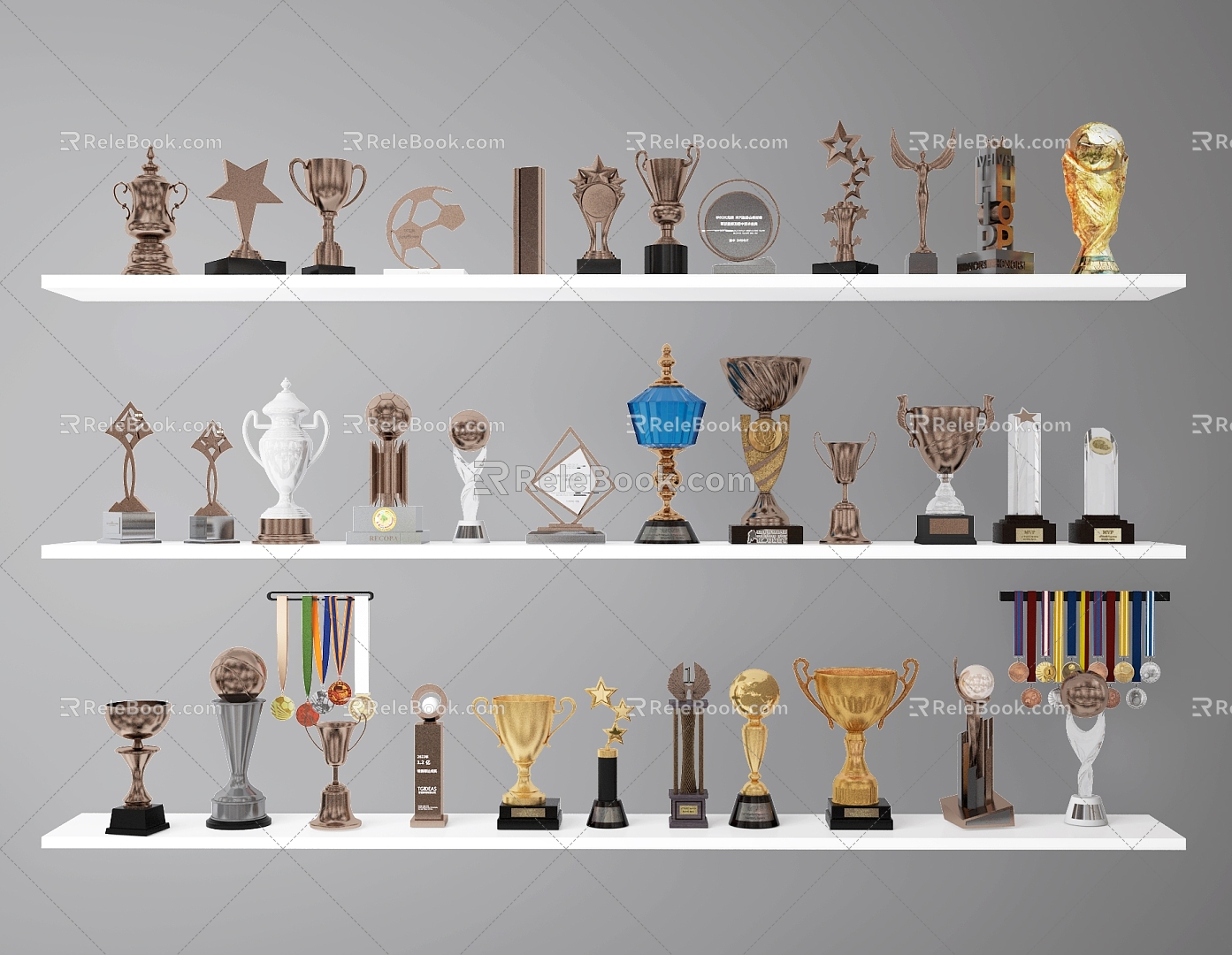 Modern Trophy 3d model