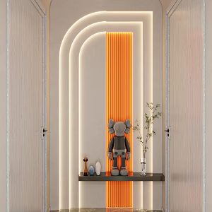 Cream-Silent Wind Corridor Scarpa Stacked End View Entrance SU 3d model