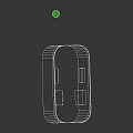 Modern White Yajialong Charger Design With LOGO And USB Ports For Devices