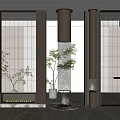 Elegant Modern Metal Mesh Room Divider For Interior Living Space Design