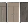 Collection of Modern Wooden Double Doors with Various Panel Designs for Home Interior