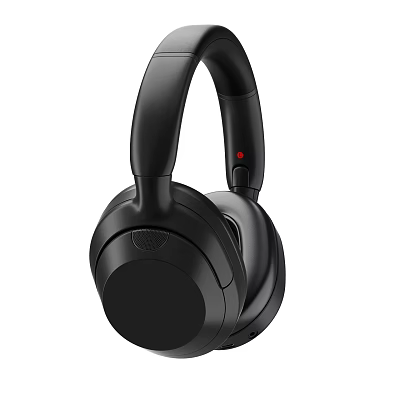 Black Over Ear Wireless Headphones With Noise Cancelling And High Definition Sound 3d model