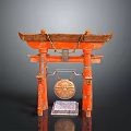 Gong Ancient Musical Instruments Classical Musical Instruments Percussion Instruments Music Equipment Music Equipment Realism 3d model