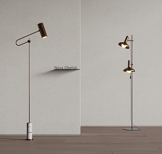 Modern floor lamp 3d model