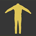 Long Sleeve Pink Shirt With Dark Jeans On Full Length Mannequin