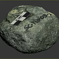 Rock Block Rock Block Rock Specimen Boulder Big Stone Block Rock Stratum Rock Stratum Rock Stratum Rock 3d model