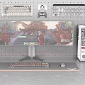 High Performance Gaming PC Setup With Ultrawide Monitor Transparent Case Mechanical Keyboard And Headset