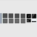 Modern Switch Control Panel 3d model