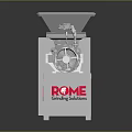 ROME Professional Stainless Steel Meat Grinder With Feed Hopper And Discharge Nozzle