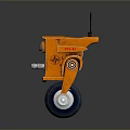 Industrial Robot Single Wheel Robot Double Wheel Robot Assistant Small Robot 3d model