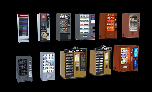 Vending Machine Vending Machine 3d model