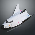 Modern Fighter Orbital Space Shuttle Orbiter Space Shuttle Plane 3d model
