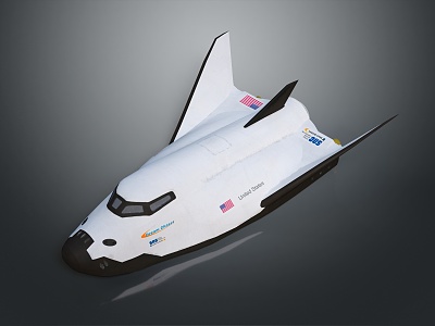 Modern Fighter Orbital Space Shuttle Orbiter Space Shuttle Plane 3d model