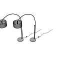 Modern floor lamp luminaire 3d model