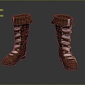 Men's Boots Old Boots Old Leather Boots Old Rain Boots Men's Leather Boots Men's Leather Shoes Pointed Leather Boots Fashion Leather Boots 3d model